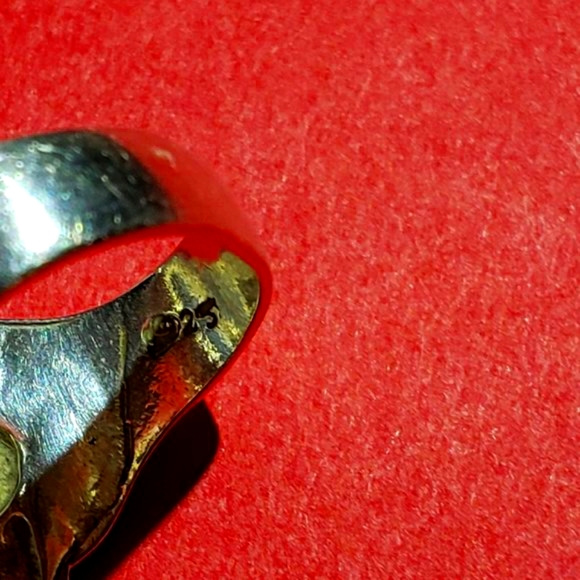 Vintage 925 Lapis Lazuli Ring - Picture 5 of 6